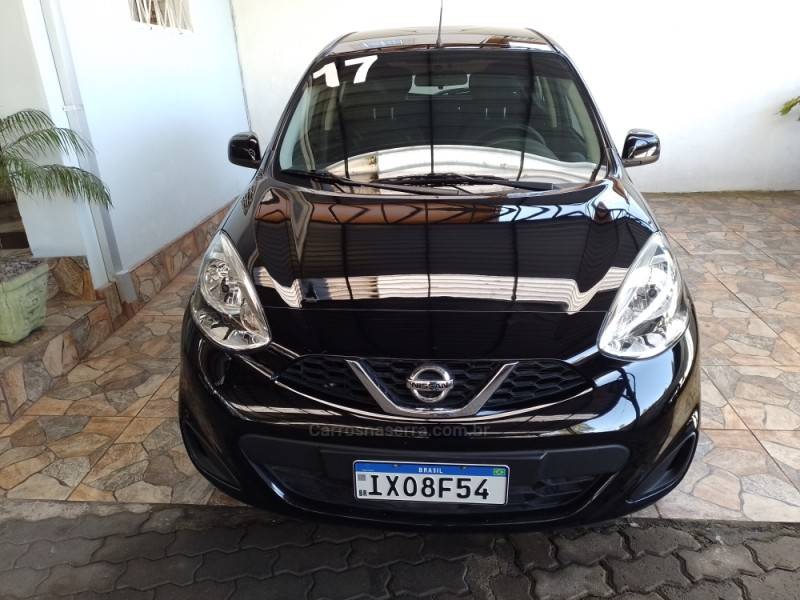 NISSAN - MARCH - 2016/2017 - Preta - R$ 45.900,00